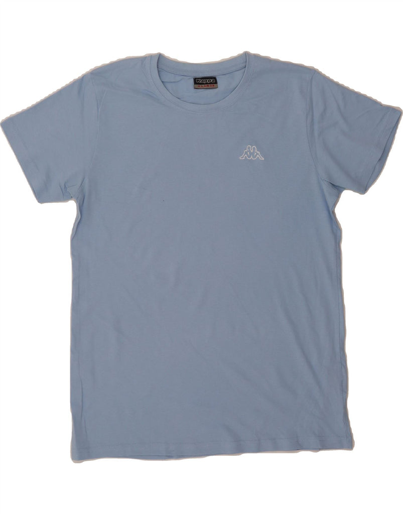 KAPPA Womens T-Shirt Top UK 18 XL Blue Cotton Vintage Kappa and Second-Hand Kappa from Messina Hembry 