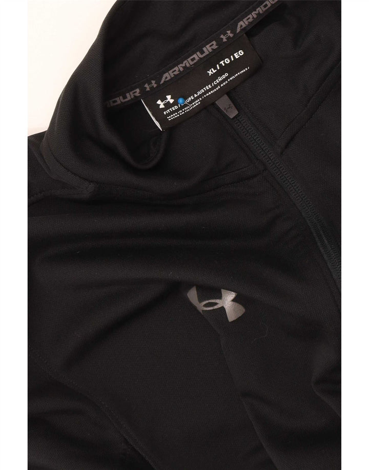 Under Armour Mens Tracksuit Top Jacket XL Black