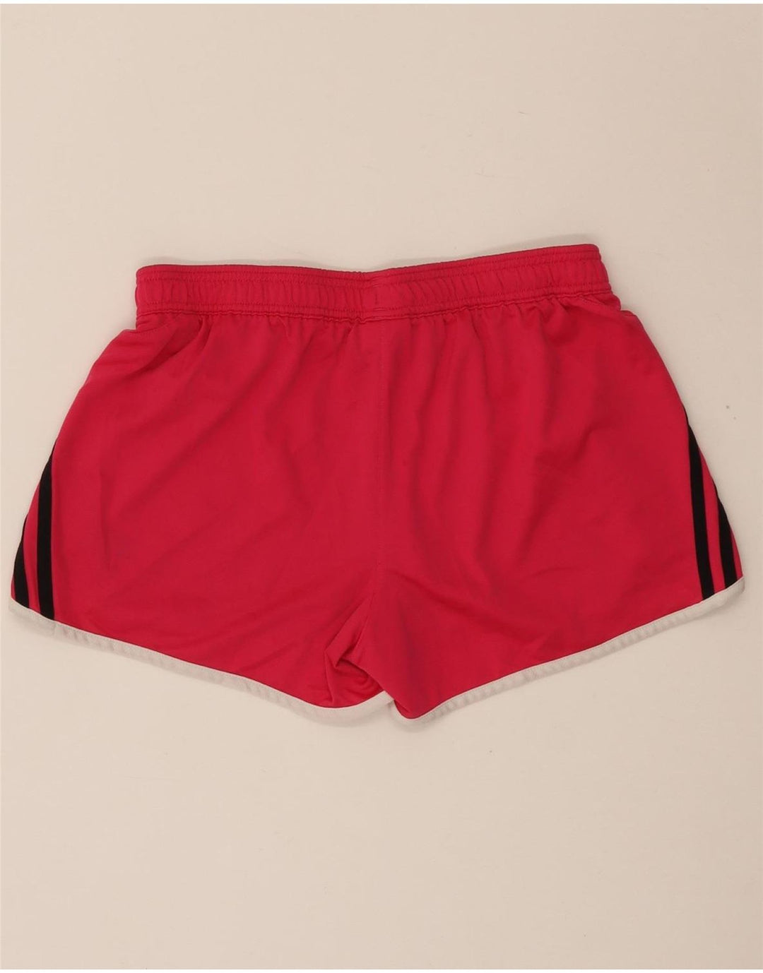 ADIDAS Womens Sport Shorts UK 12/14 Medium  Pink Polyester