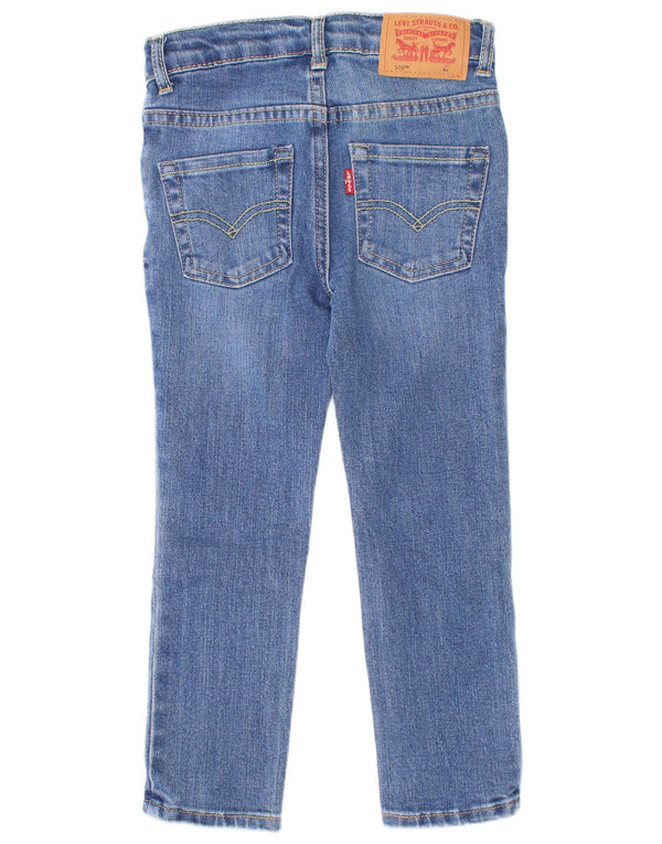 Levi's Boys 510 Skinny Jeans 3-4 Years W22 L17 Blue Cotton