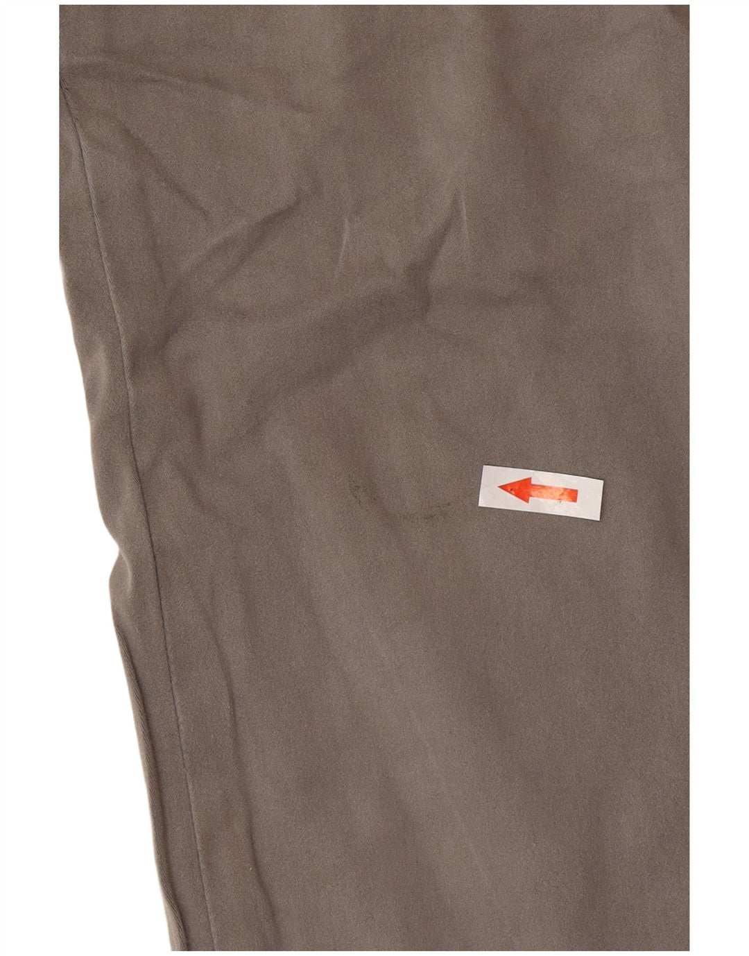 Calvin Klein Womens Slim Casual Trousers US 10 Medium W32 L32 Grey Cotton