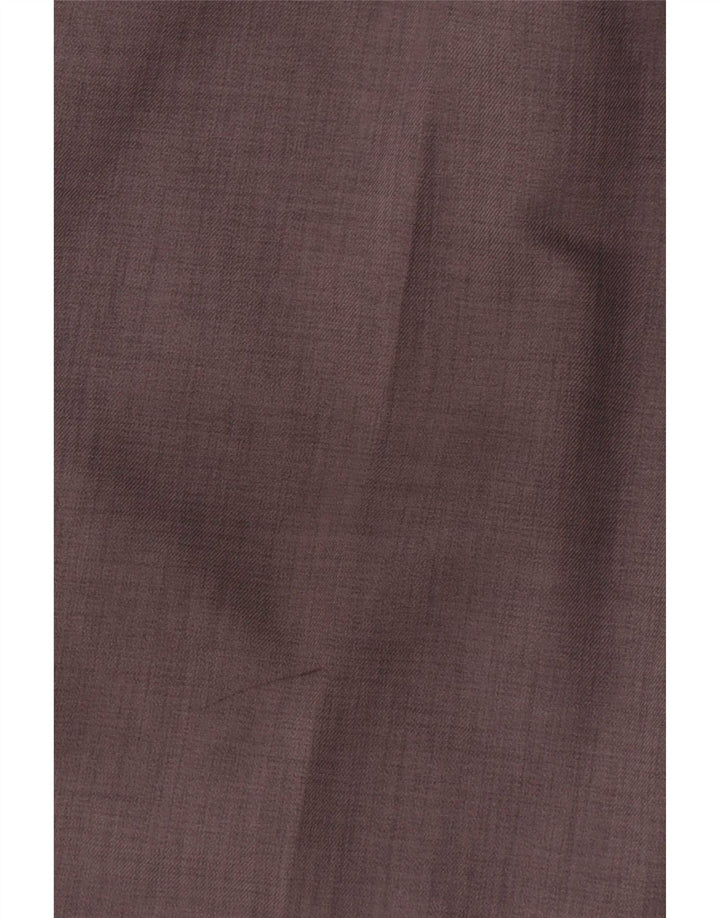 Farah Mens Straight Chino Trousers W32 L31 Grey Polyester