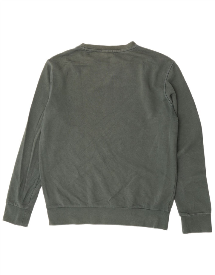 Mistral Mens Graphic Sweatshirt Jumper Small Green Cotton
