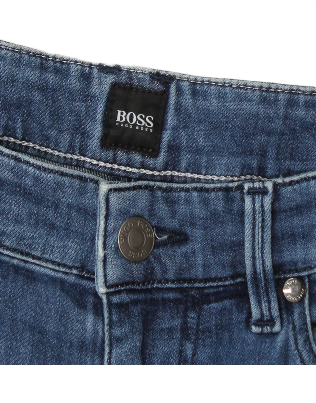 Hugo Boss Mens Slim Jeans W30 L32 Blue