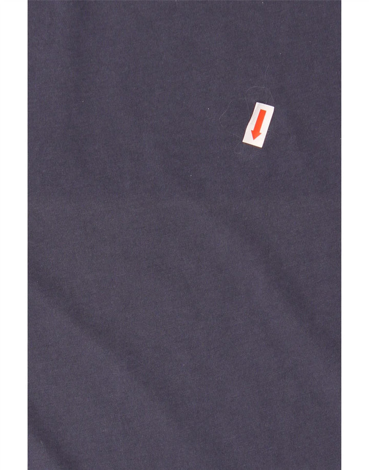 SUN68 Mens T-Shirt Top Medium Navy Blue Cotton