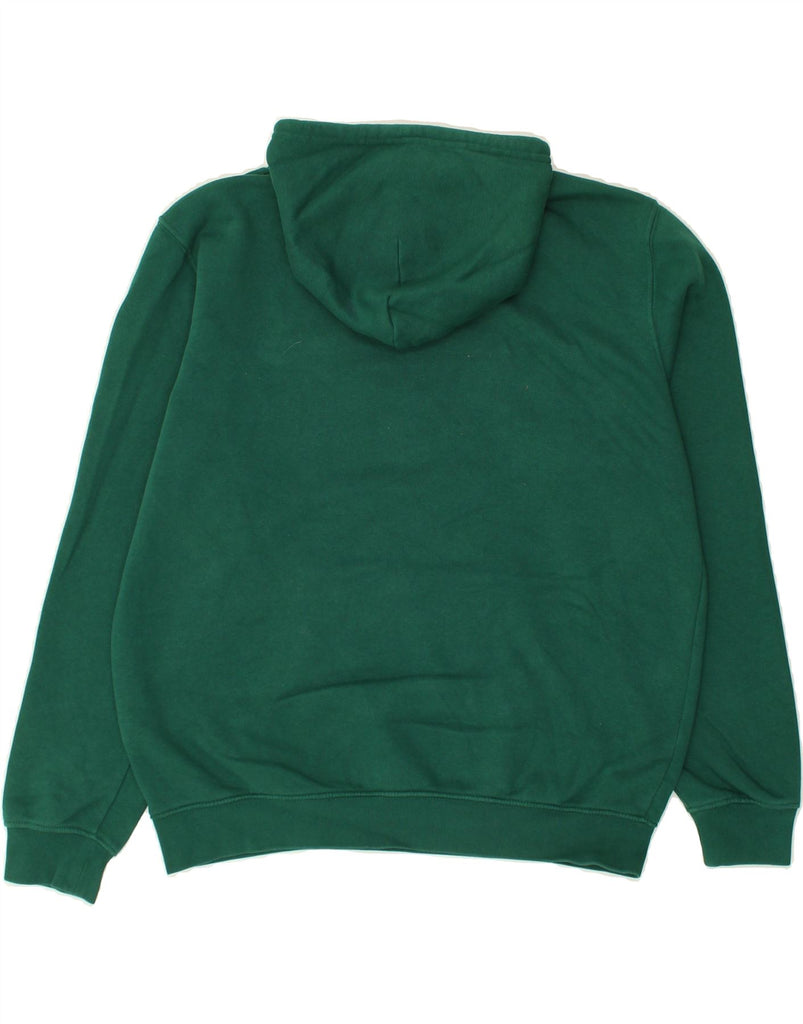 CHAMPION Mens Graphic Hoodie Jumper Large Green Cotton | Vintage Champion | Thrift | Second-Hand Champion | Used Clothing | Messina Hembry 