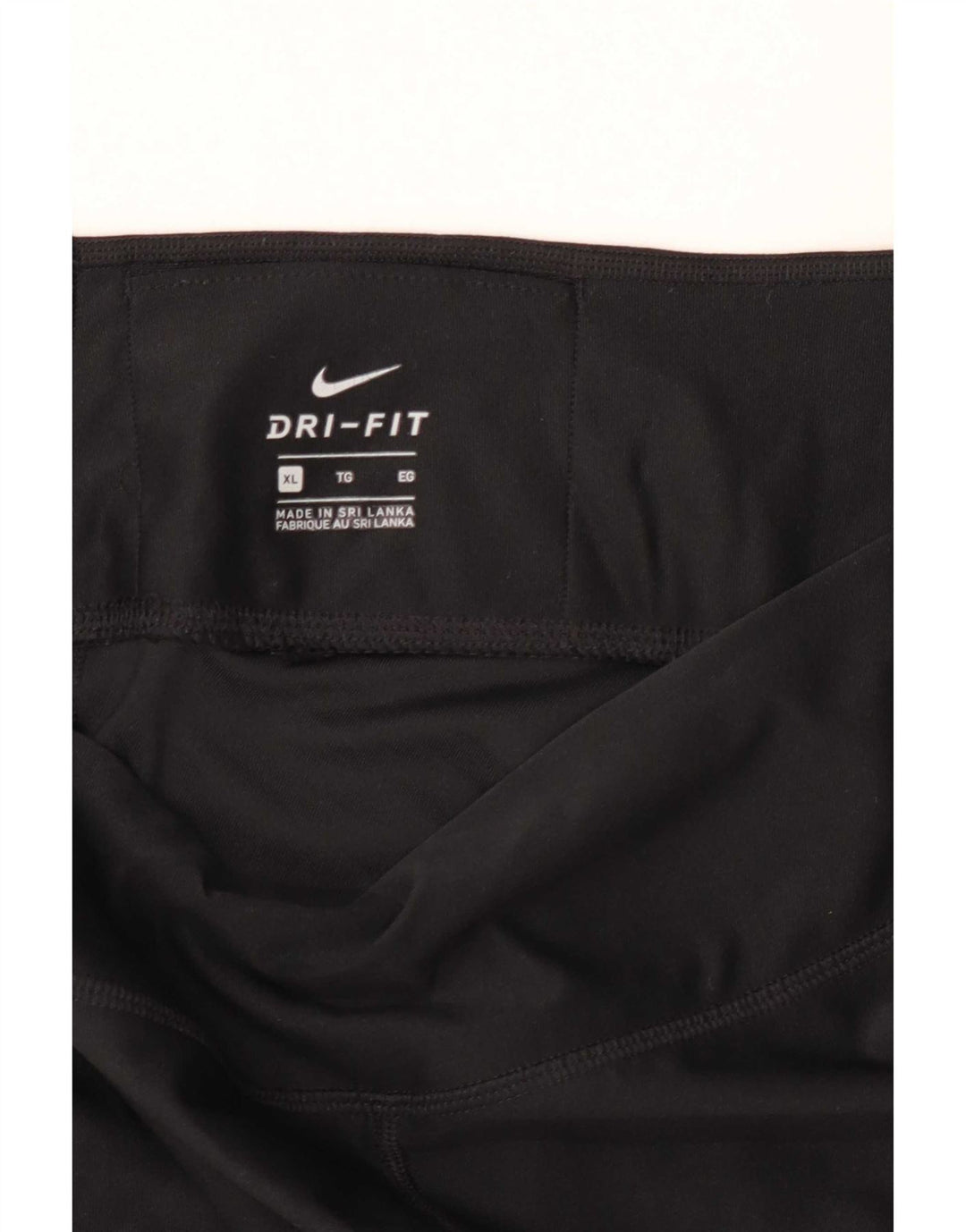 Nike Womens Dri Fit Capri Leggings UK 18 XL Black