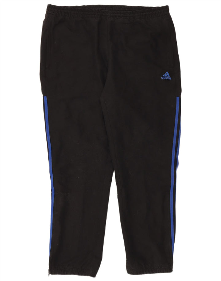 Adidas Mens Tracksuit Trousers Joggers Large  Black Polyester