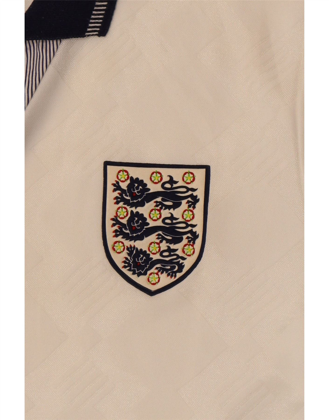 Umbro Mens England 1990-1992 Graphic Jersey Top Small White Sports