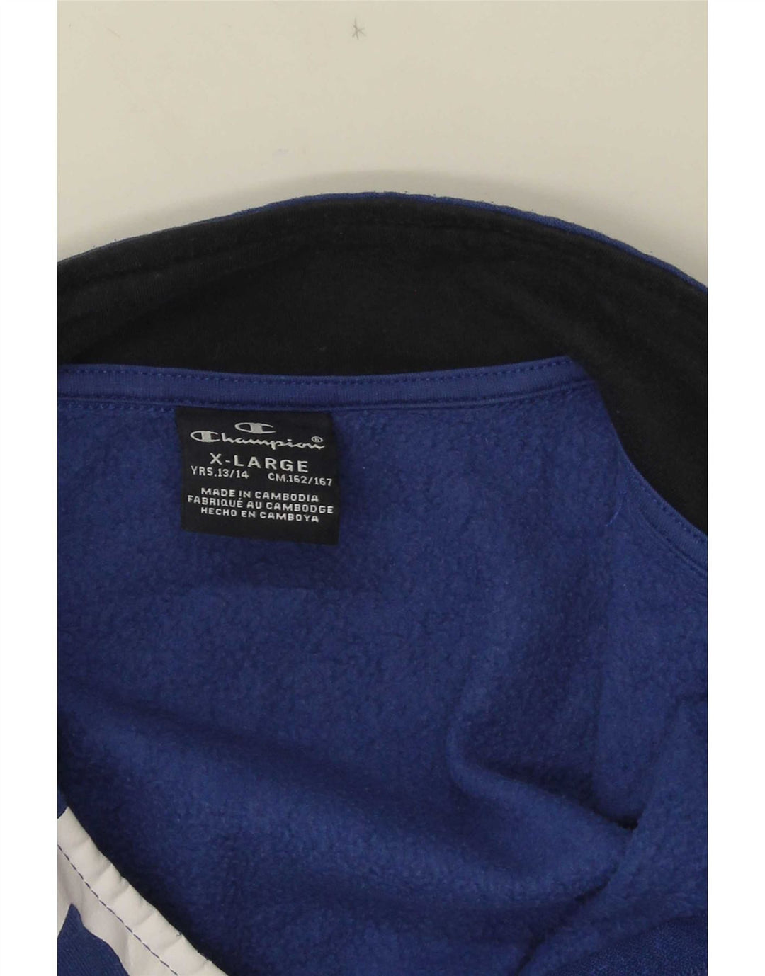 Champion Boys Graphic Tracksuit Top Jacket 13-14 Years XL Blue