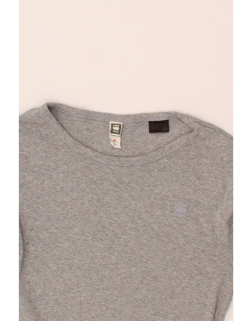 G-STAR Mens Top Long Sleeve Medium Grey Vintage G-Star and Second-Hand G-Star from Messina Hembry 