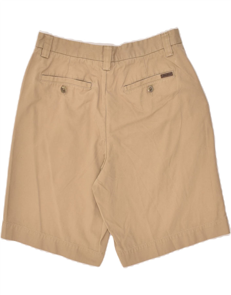 EDDIE BAUER Mens Chino Shorts W30 Medium Brown Cotton | Vintage Eddie Bauer | Thrift | Second-Hand Eddie Bauer | Used Clothing | Messina Hembry 