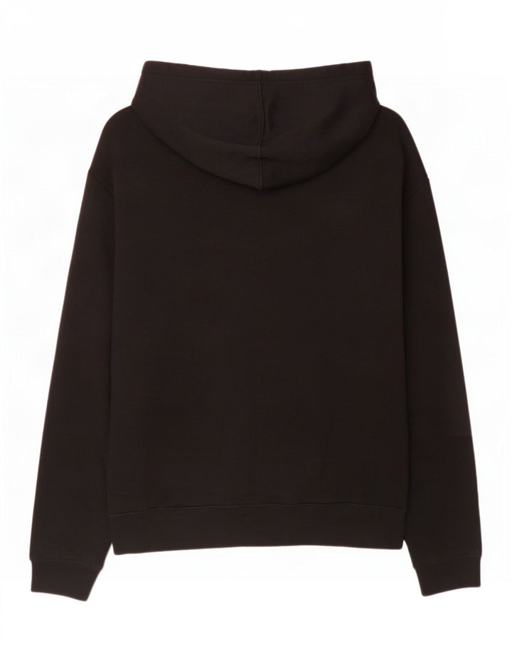 Gap Mens Graphic Hoodie Jumper Medium Black Cotton