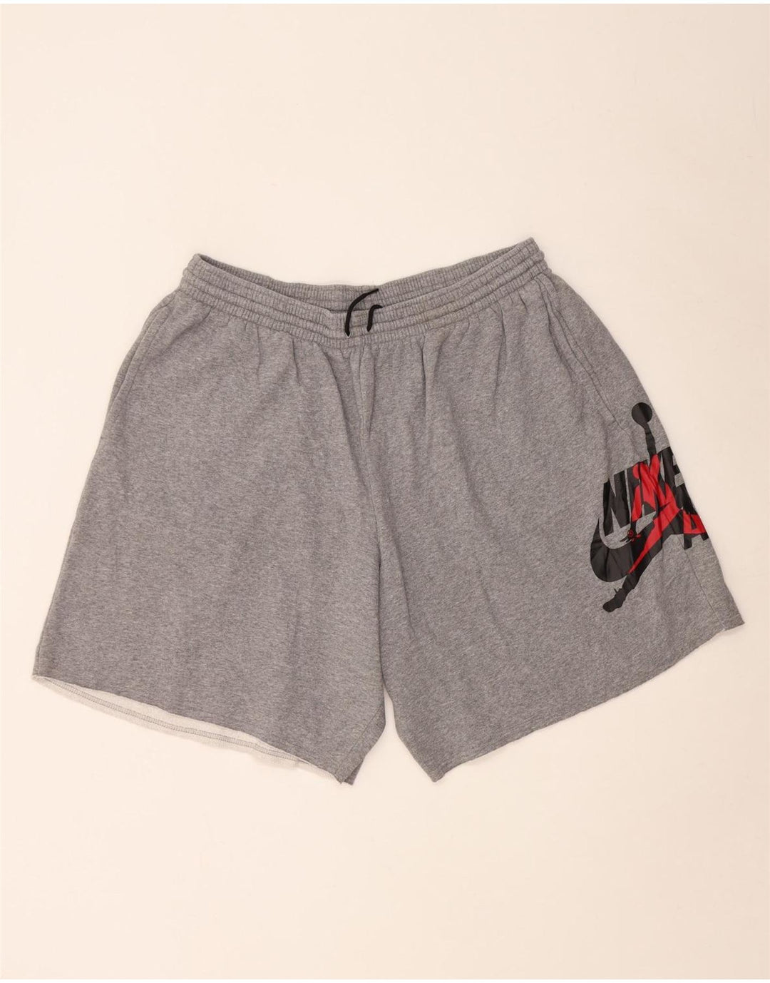 Jordan Mens Graphic Sport Shorts 3XL  Grey Flecked Cotton