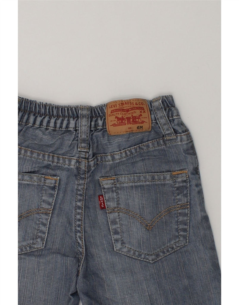 LEVI'S Baby Boys Denim Cargo Shorts 3-6 Months W16  Blue Cotton | Vintage Levi's | Thrift | Second-Hand Levi's | Used Clothing | Messina Hembry 