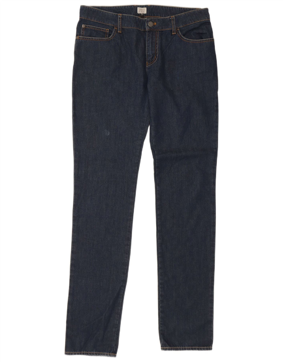 ARMANI JUNIOR Boys Slim Jeans 15-16 Years W32 L33 Blue Cotton