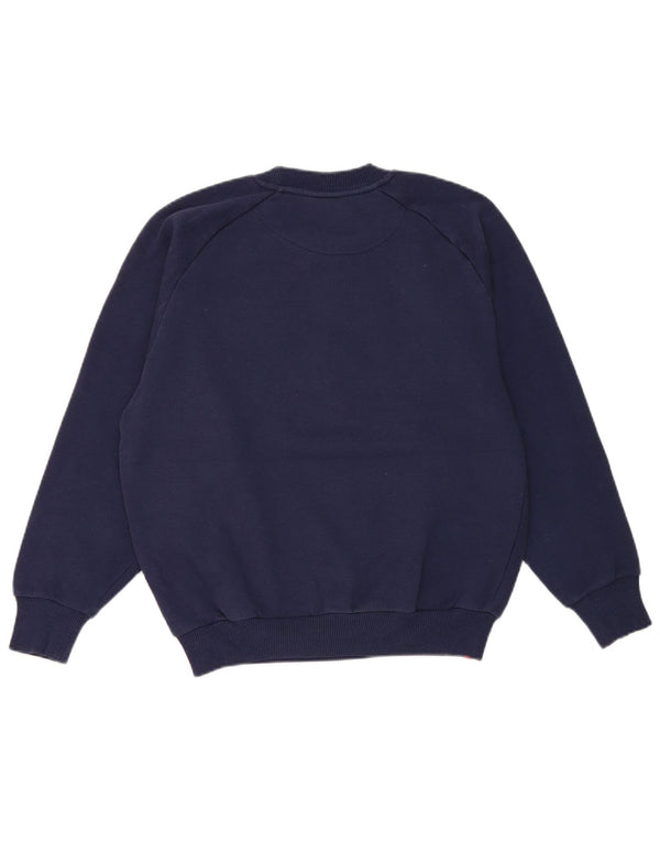 Umbro Boys Sweatshirt Jumper 12-13 Years XL Navy Blue Polyester