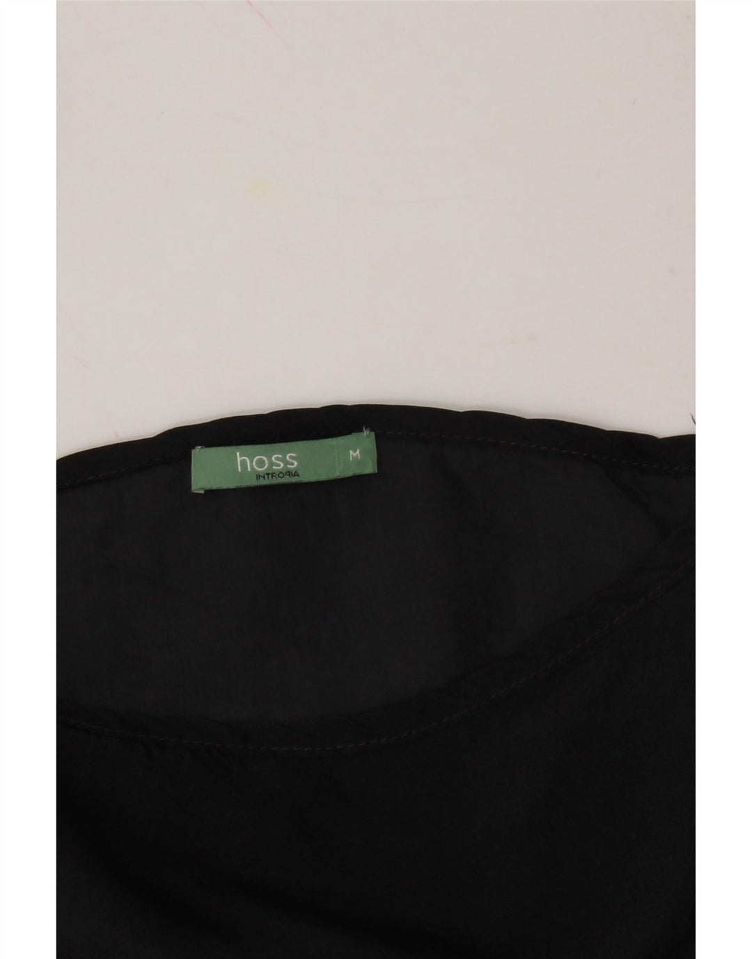 HOSS INTROPIA Womens See Through Slip Dress UK 12 Medium Black Polyamide Vintage Hoss Intropia and Second-Hand Hoss Intropia from Messina Hembry 