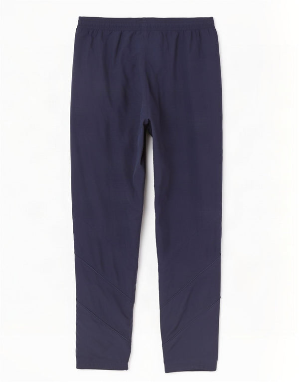 Nike Mens Dri Fit Tracksuit Trousers Large Navy Blue Polyester