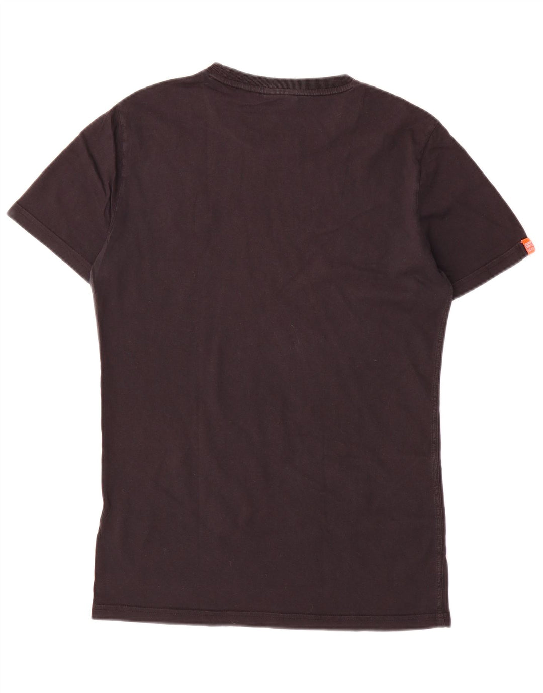 Superdry Mens T-Shirt Top Small Black Cotton