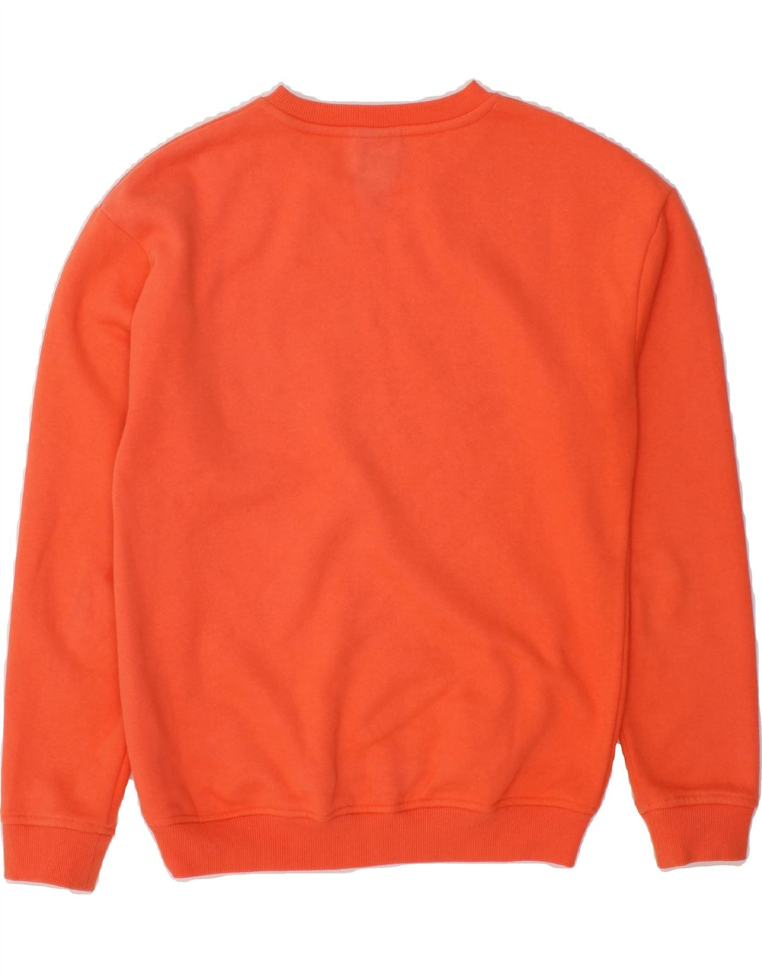 ELLESSE Womens Graphic Sweatshirt Jumper UK 8 Small Orange Cotton Vintage Ellesse and Second-Hand Ellesse from Messina Hembry 