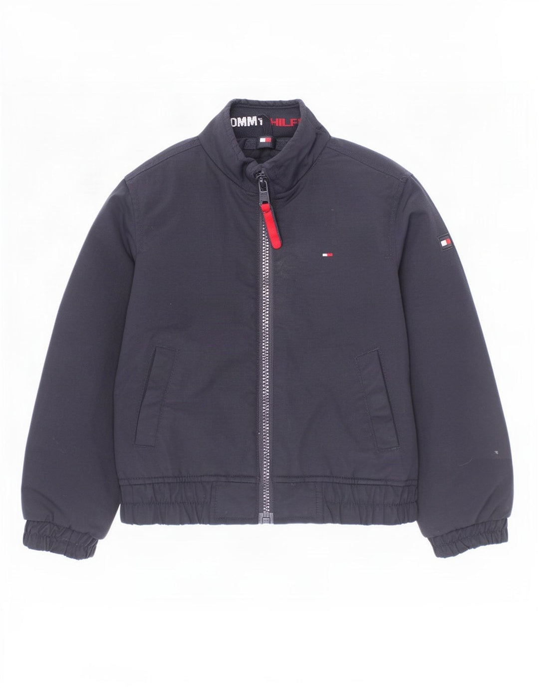 Tommy Hilfiger Boys Bomber Jacket 3-4 Years Navy Blue Polyamide
