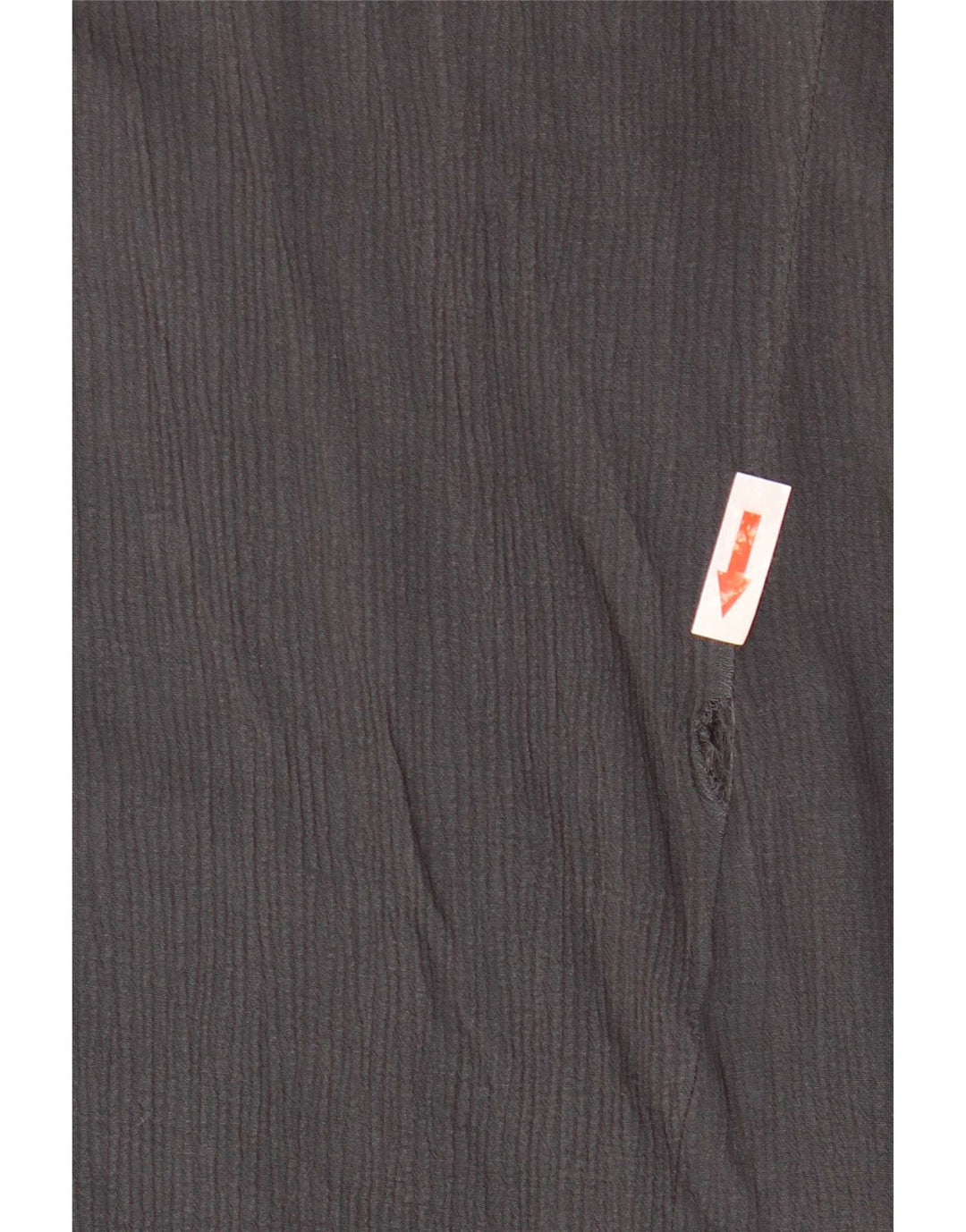 Zara Womens 3/4 Sleeve Shirt Blouse UK 14 Medium Grey