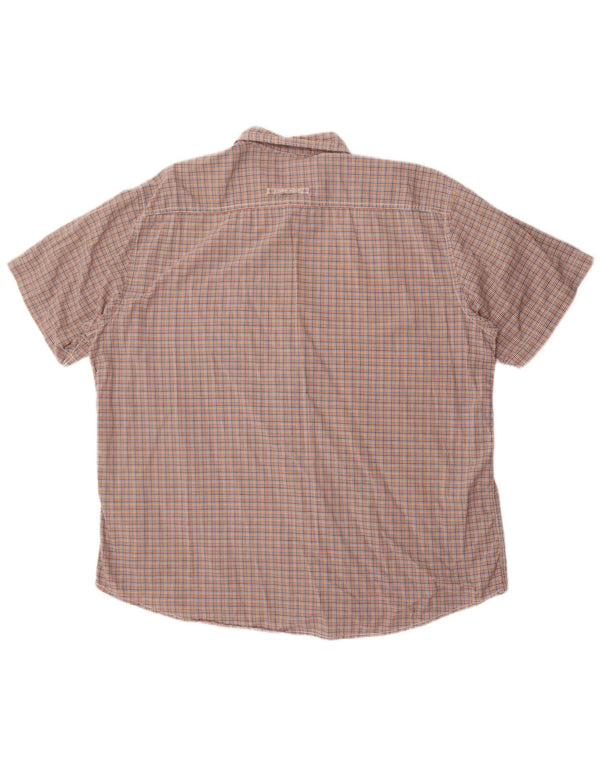 Camel Active Mens Short Sleeve Regular Fit Shirt 2XL Multicoloured Check