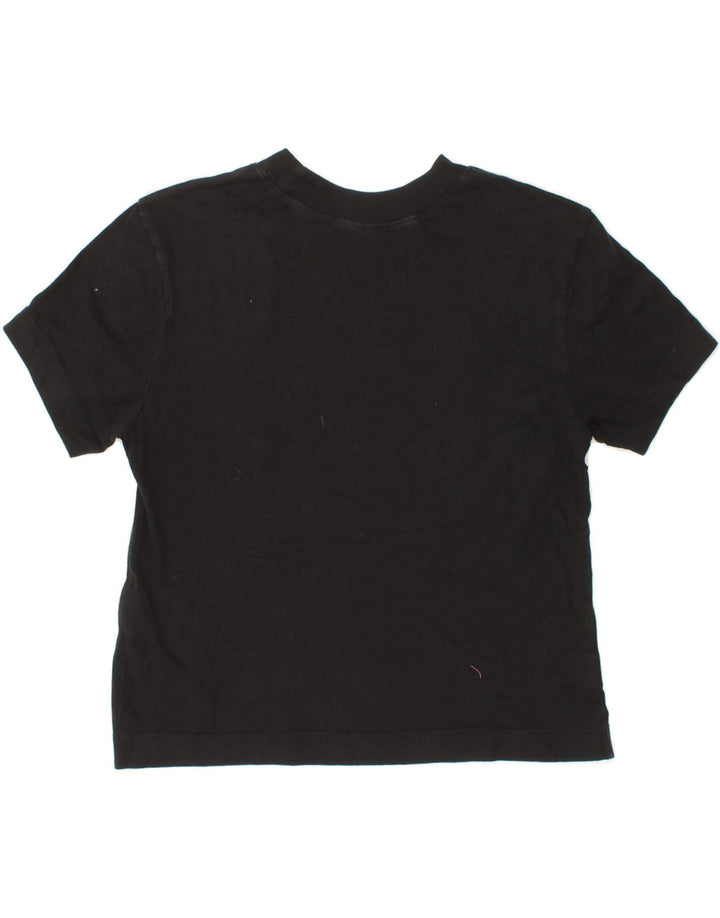 VANS Womens Graphic T-Shirt Top UK 10 Small Black Cotton Vintage Vans and Second-Hand Vans from Messina Hembry 