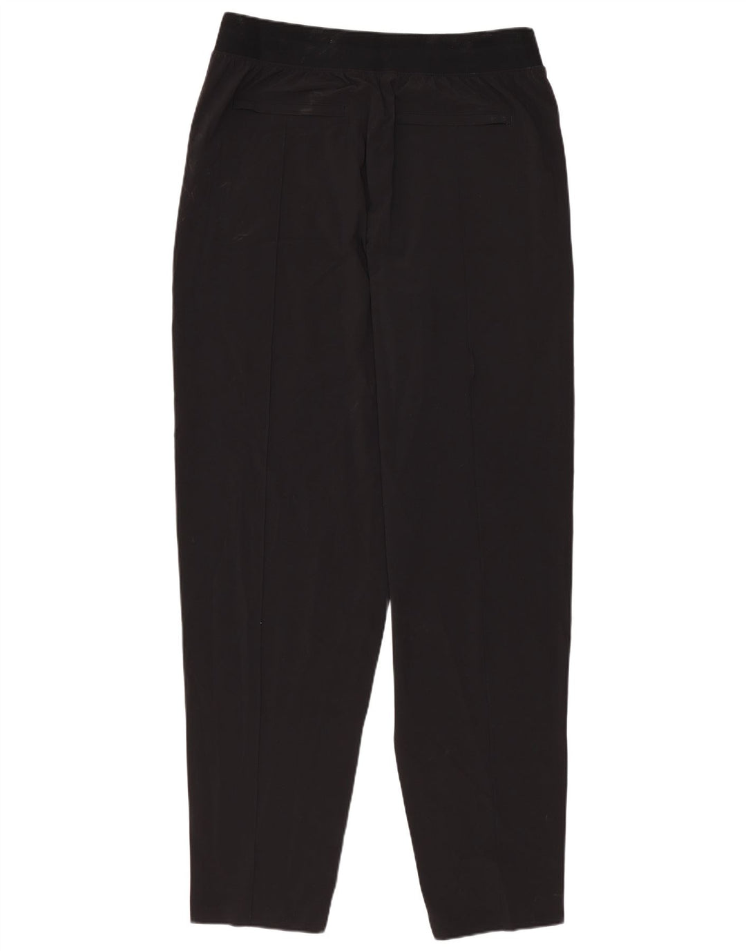 ATHLETA Womens Tapered Chino Trousers US 6 Medium W30 L30 Black Polyester