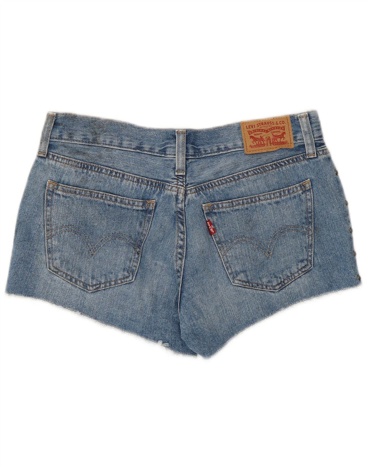 Levi's Womens Denim Denim Shorts W26 Small Blue Cotton