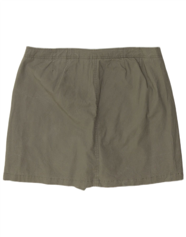DOCKERS Womens Skort US 18 2XL  Khaki Cotton