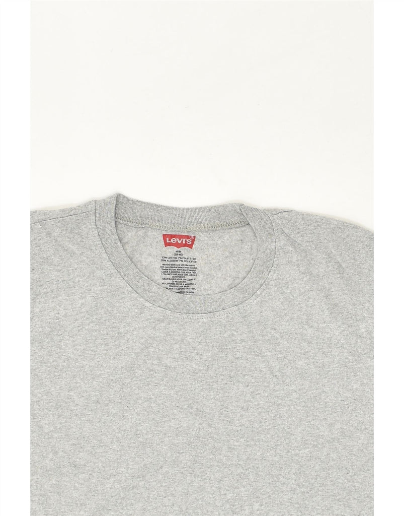 LEVI'S Mens T-Shirt Top UK 38/40 Medium Grey Cotton | Vintage Levi's | Thrift | Second-Hand Levi's | Used Clothing | Messina Hembry 