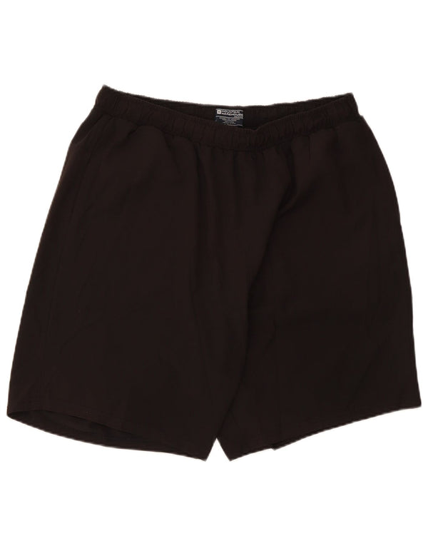 Mountain Warehouse Mens Sport Shorts Large Black Polyester