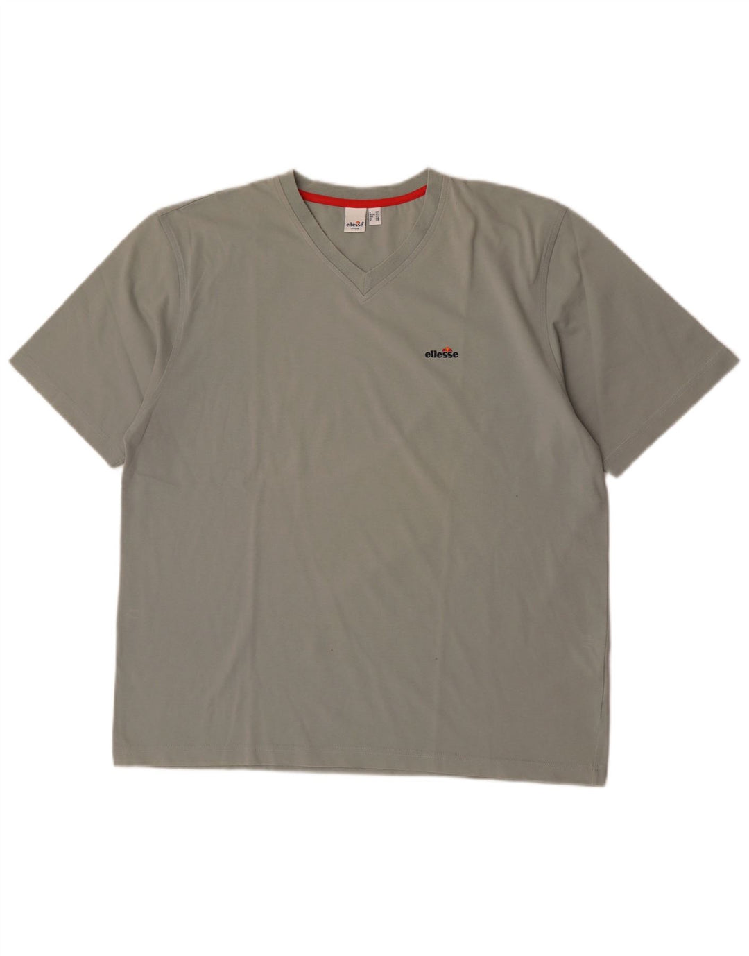 Ellesse Mens T-Shirt Top XL Grey Cotton