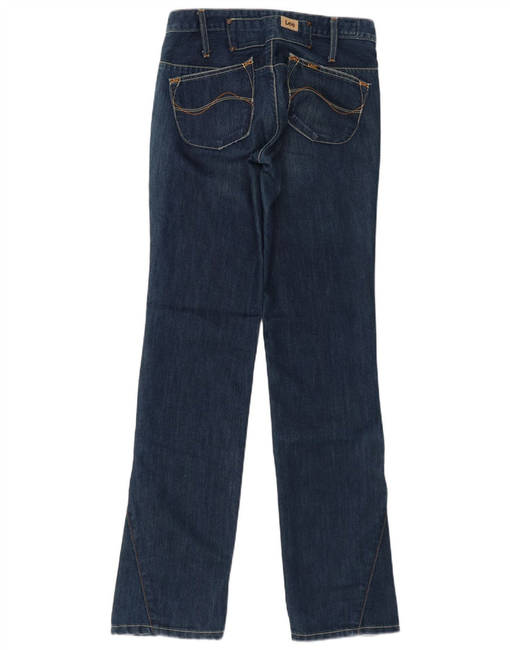 Lee Womens Bootcut Jeans W28 L33 Blue Cotton