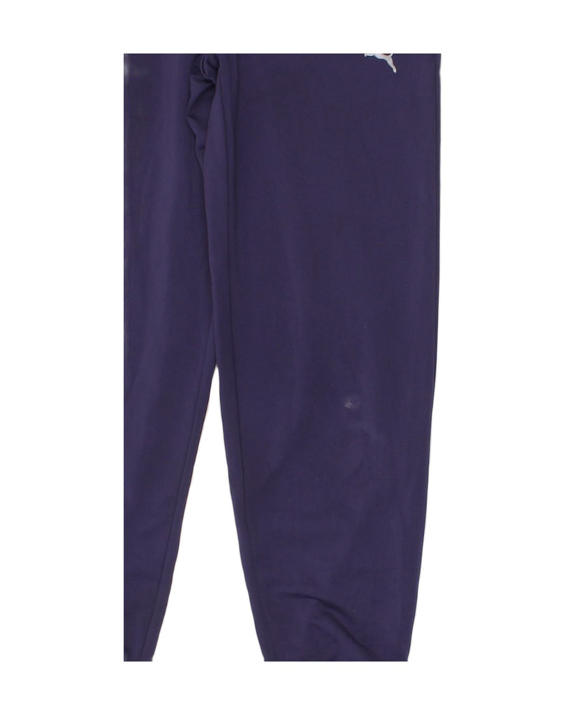 PUMA Girls Tracksuit Trousers Joggers 9-10 Years Purple Polyester | Vintage Puma | Thrift | Second-Hand Puma | Used Clothing | Messina Hembry 