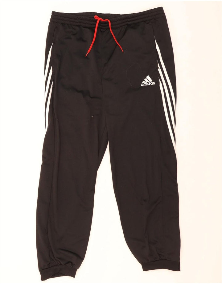 Adidas Mens Tracksuit Trousers Joggers XL  Black Polyester