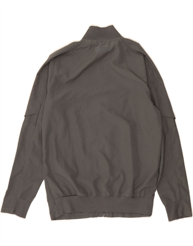 ADIDAS Boys Real Madrid Tracksuit Top Jacket 9-10 Years Grey Polyester Vintage Adidas and Second-Hand Adidas from Messina Hembry 