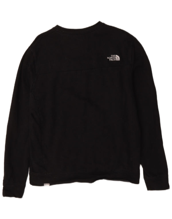 The North Face Mens Sweatshirt Jumper Large Black Cotton