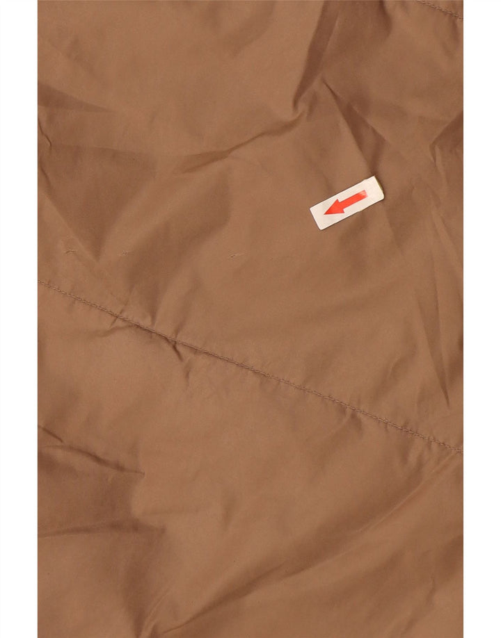 Zara Womens Oversized Hooded Padded Coat UK 10 Small Beige