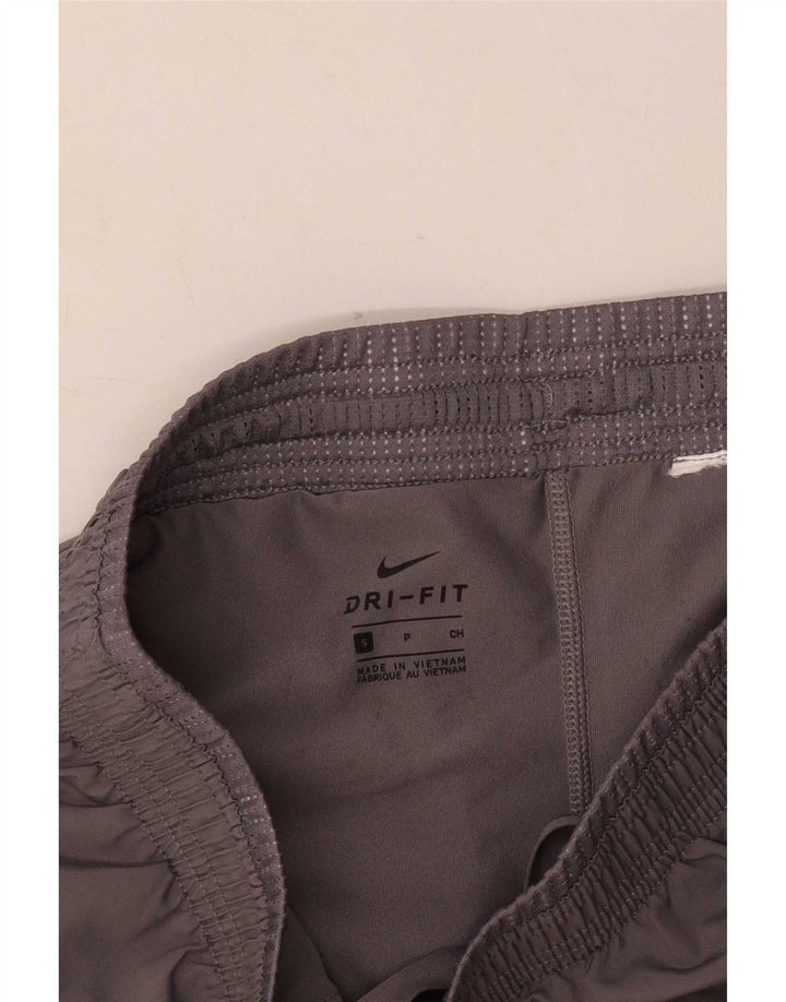 Nike Womens Dri Fit Sport Shorts UK 10 Small Grey