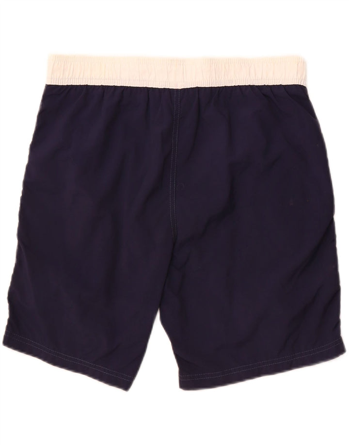 Diadora Mens Graphic Sport Shorts Large Navy Blue Colourblock