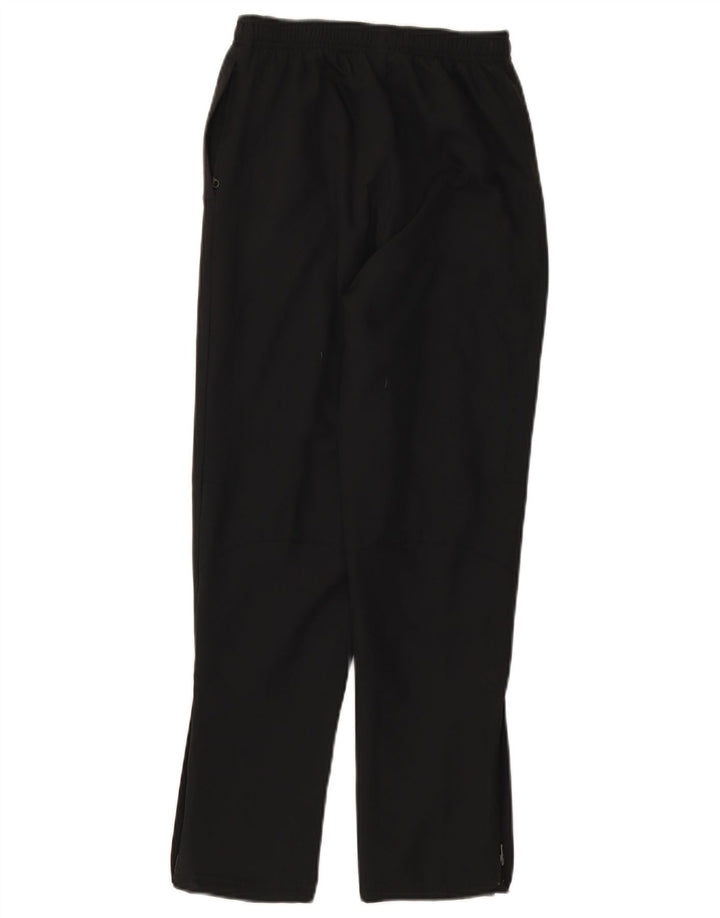 Nike Boys Dri Fit Windbreaker Trousers 12-13 Years Large Black Polyester