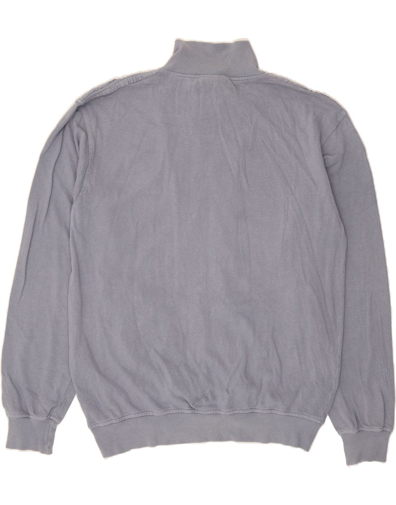 ADIDAS Mens Tracksuit Top Jacket UK 38/40 Medium Blue Cotton Vintage Adidas and Second-Hand Adidas from Messina Hembry 