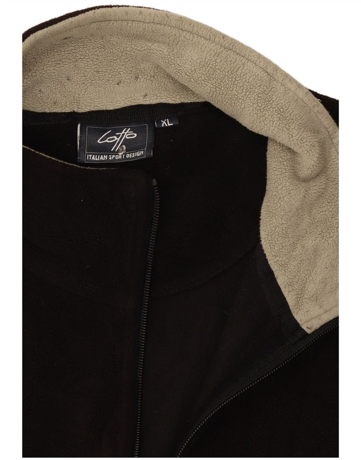 Lotto Womens Fleece Jacket UK 18 XL Black