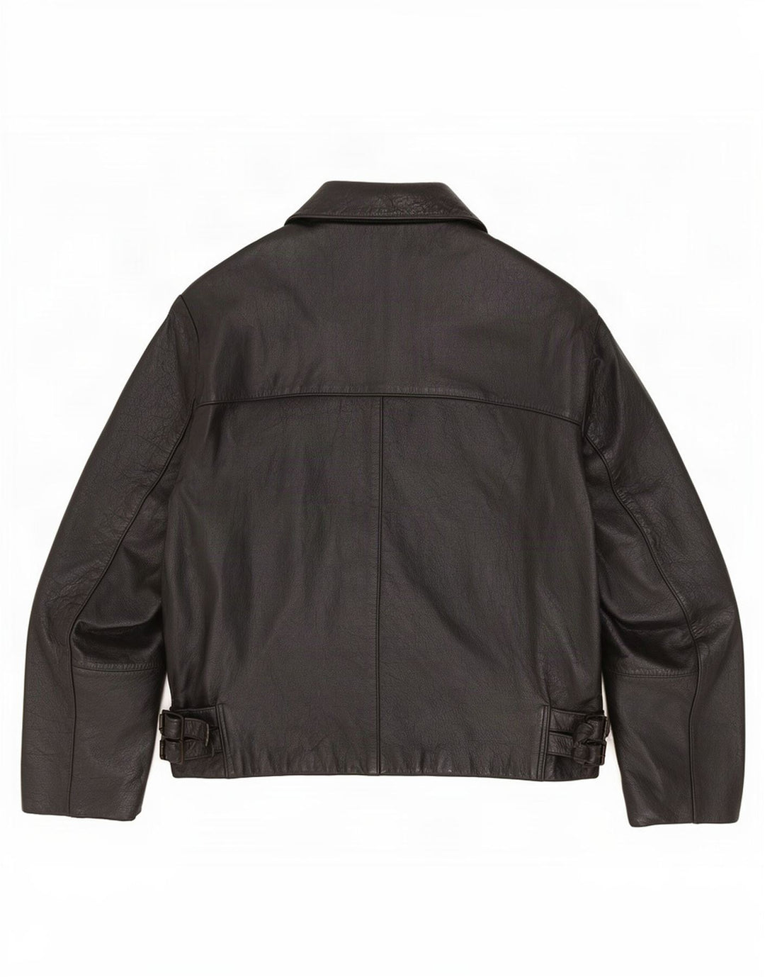 Vintage Mens Leather Jacket UK 42 XL Black