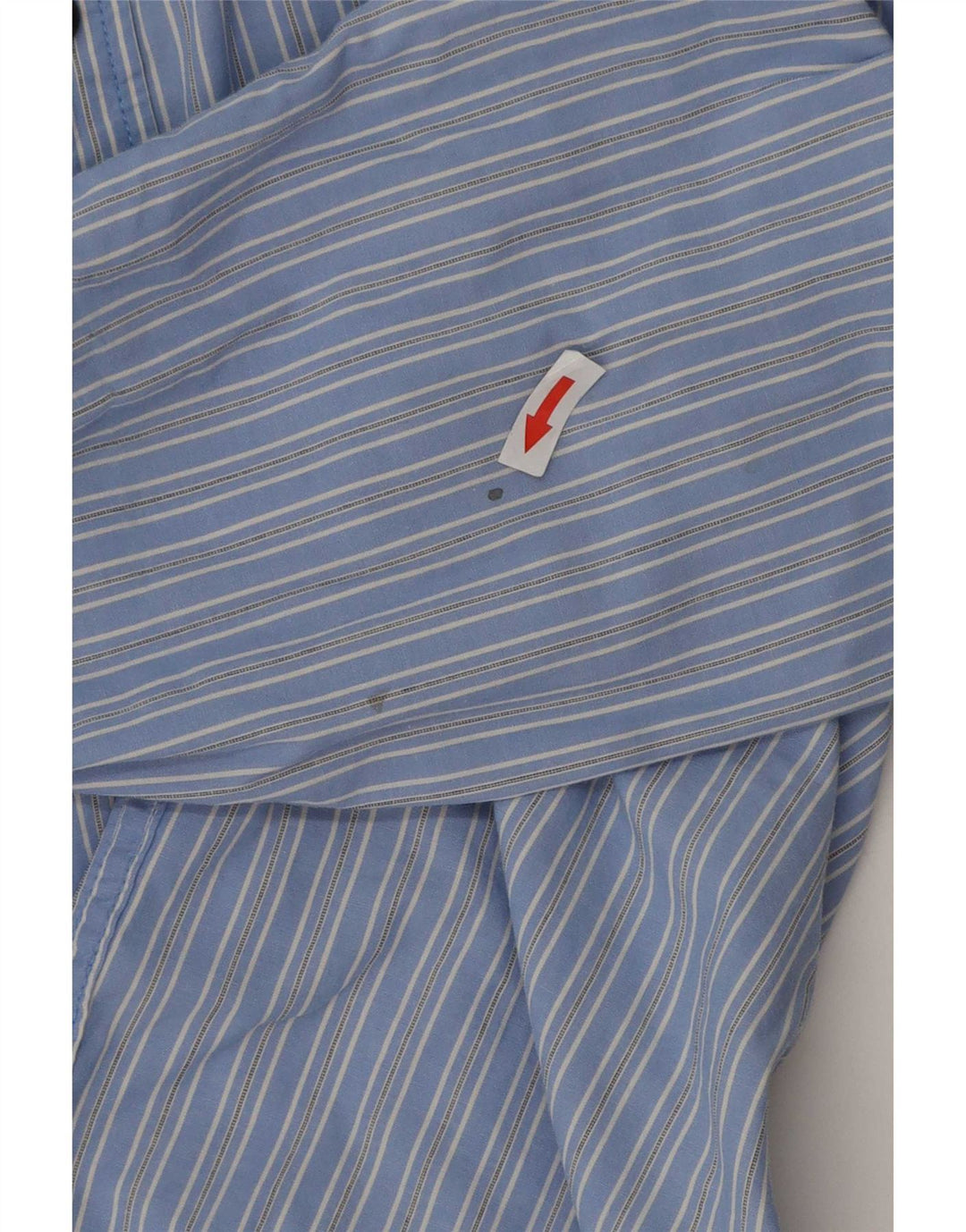 Levi's Mens Shirt XL Blue Striped Cotton
