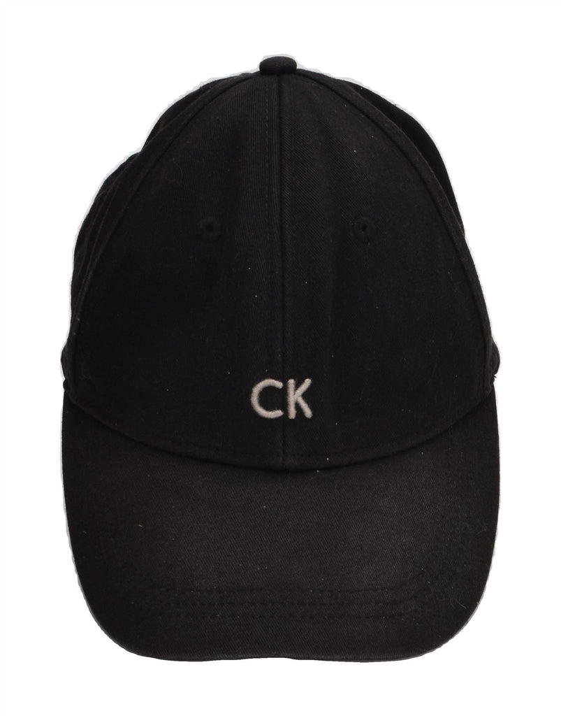 CALVIN KLEIN JEANS Mens Baseball Cap One Size Black Cotton | Vintage Calvin Klein Jeans | Thrift | Second-Hand Calvin Klein Jeans | Used Clothing | Messina Hembry 