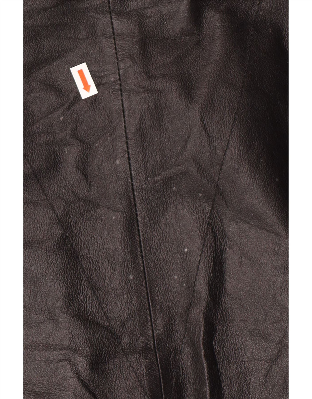 ESCO Mens Leather Jacket IT 52 XL Black Leather